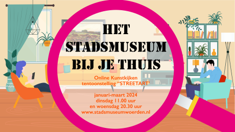 Stadsmuseum bij je thuis - samen online kijken naar kunst